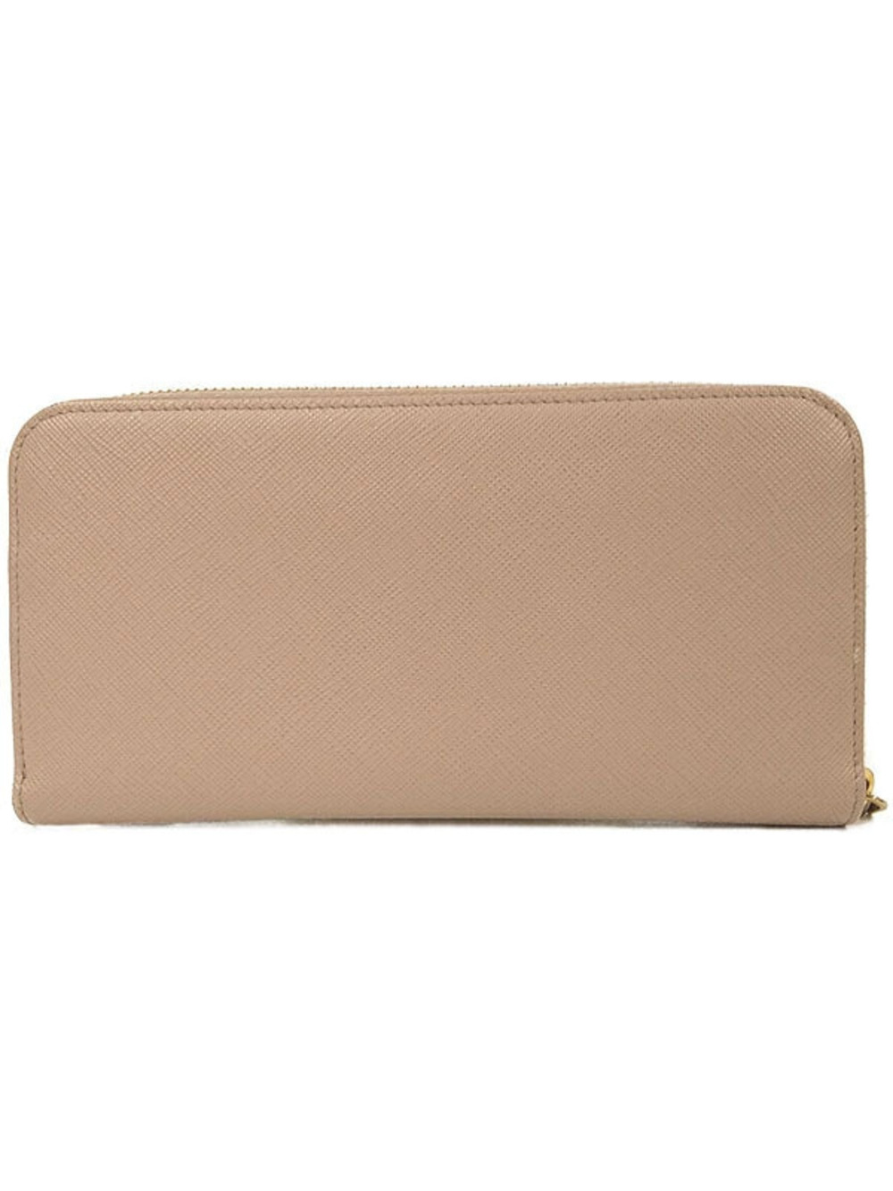 Prada Long Round Zip Saffiano Around Multicolor Wallet Zipper Black
